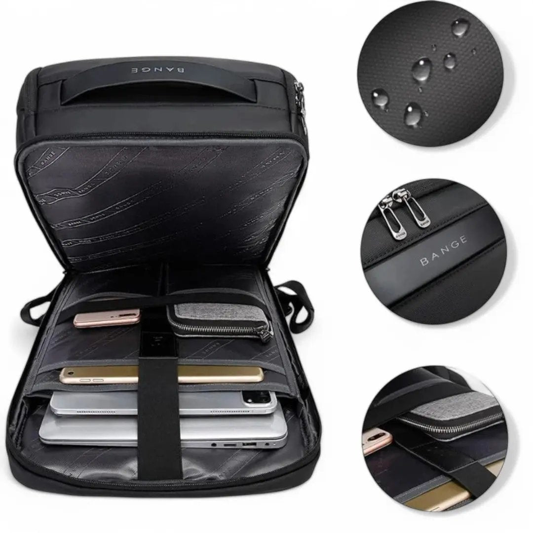 Sac à dos noir 20 litres pour vos voyages, bagage cabine - Havresacs - HavreS