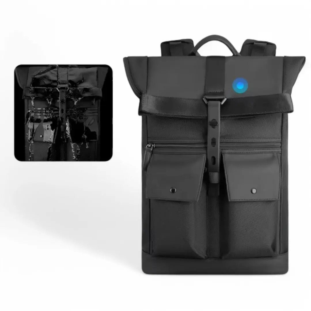 Sac à dos homme tendance noir - antivol et étanche - Havresacs - HavreS