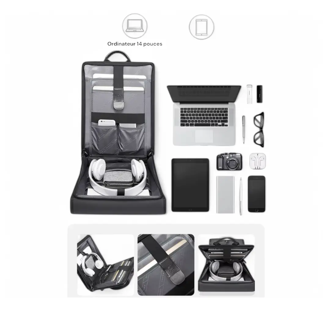 Sac à dos urbain de 10 litres idéal en bagage cabine - Havresacs - HavreS