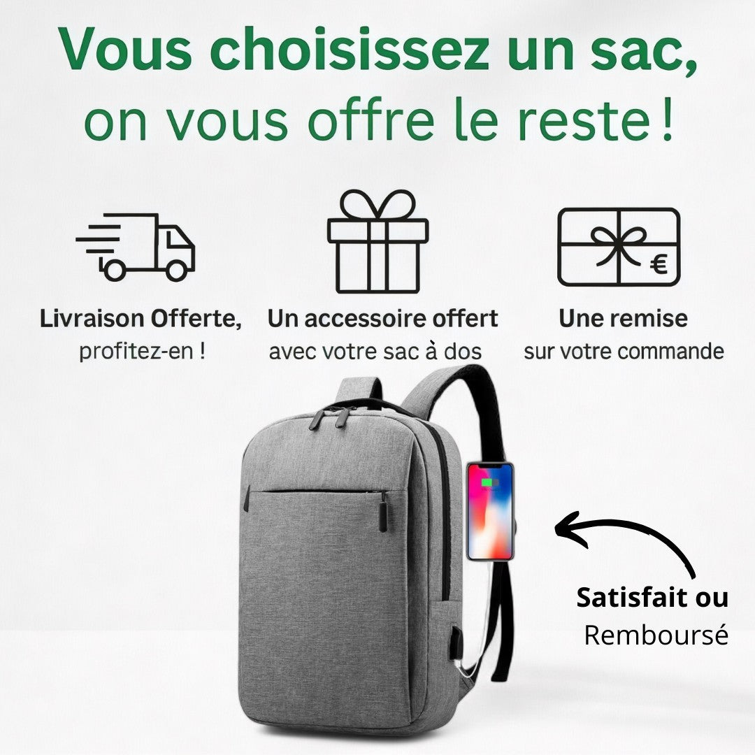 Sac à dos idéal pour voyager – Lifetime Guard – Havresacs
