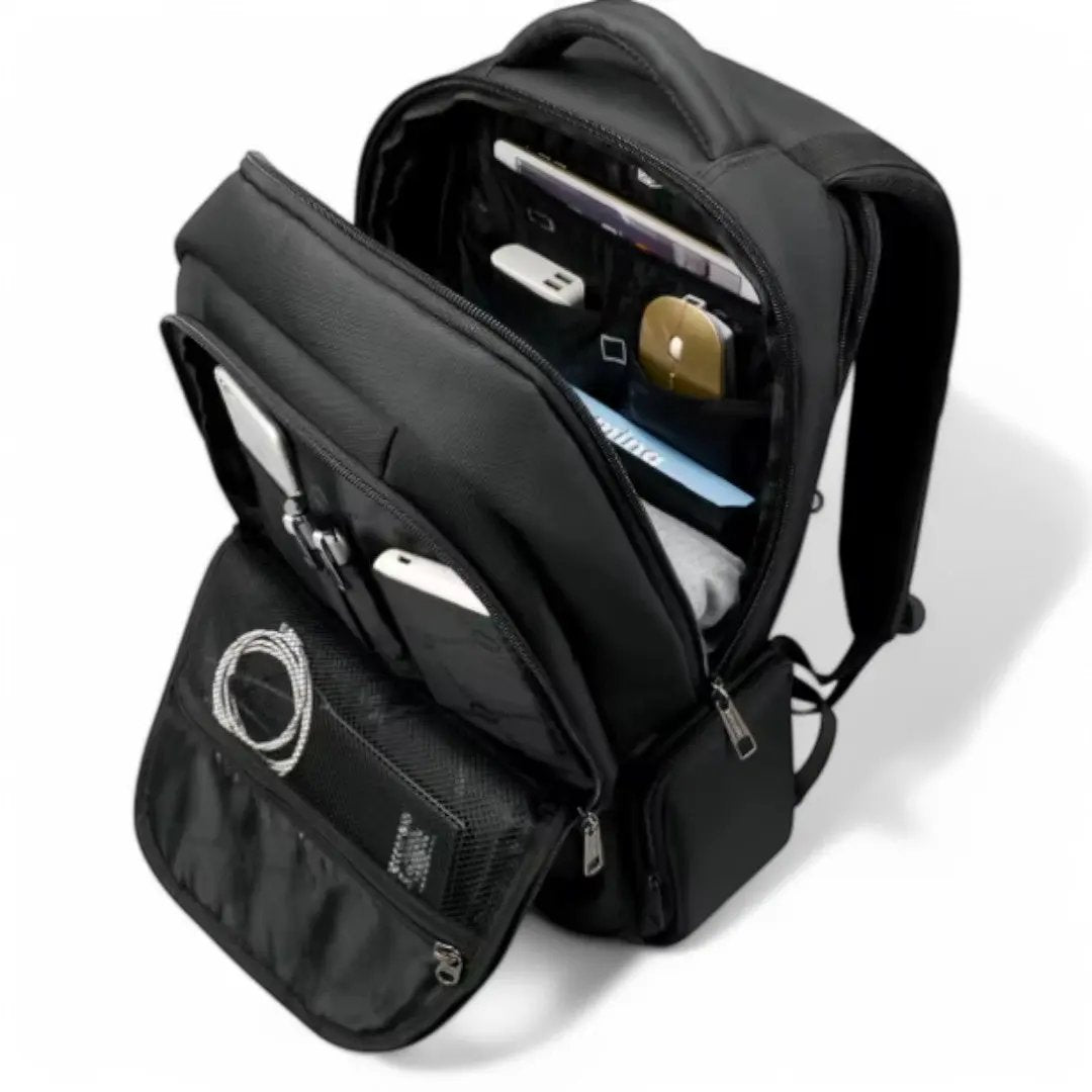 Sac à dos noir pour avion PC 15 pouces, voyage cabine – Havresacs - HavreS