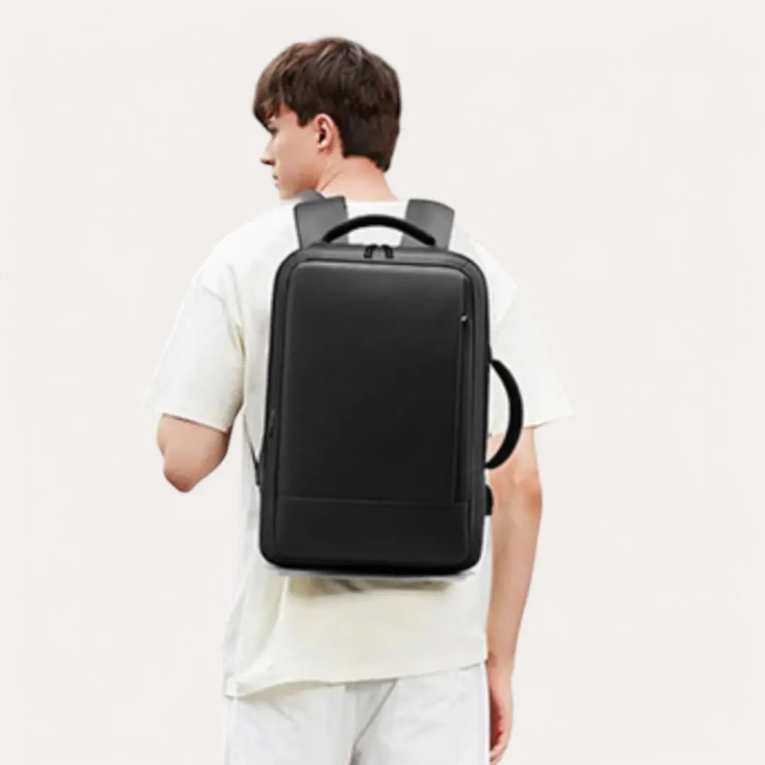 Sac à dos noir extensible 20-30L voyage, PC 15 pouces – Havresacs - HavreS