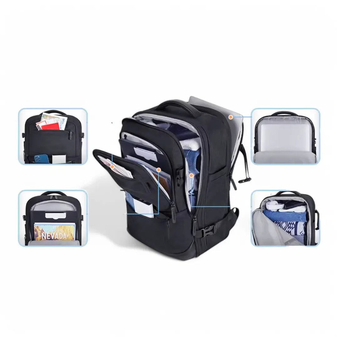 Sac à dos bagage à main cabine extensible 40-50L – Havresacs - HavreS