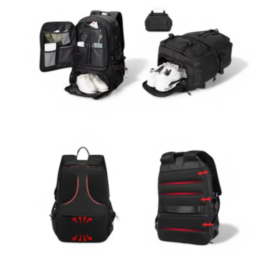 Sac à dos voyage 45L/60L étanche, ordinateur 17 pouces – Havresacs - HavreS