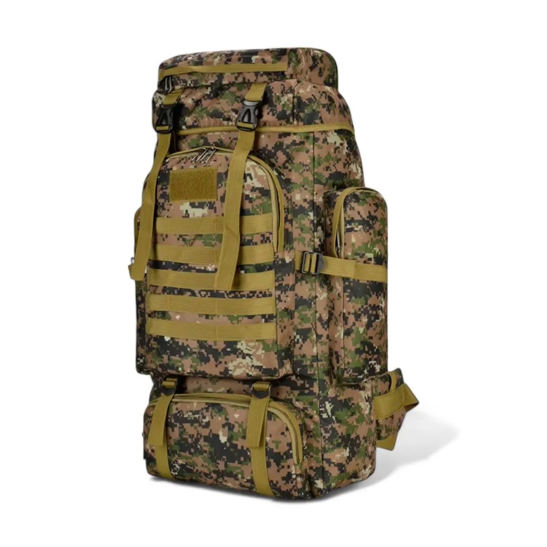 Sac à dos camouflage militaire de 75L, grande capacité - Havresacs - HavreS