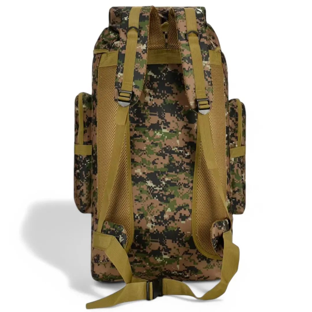 Sac à dos camouflage militaire de 75L, grande capacité - Havresacs - HavreS