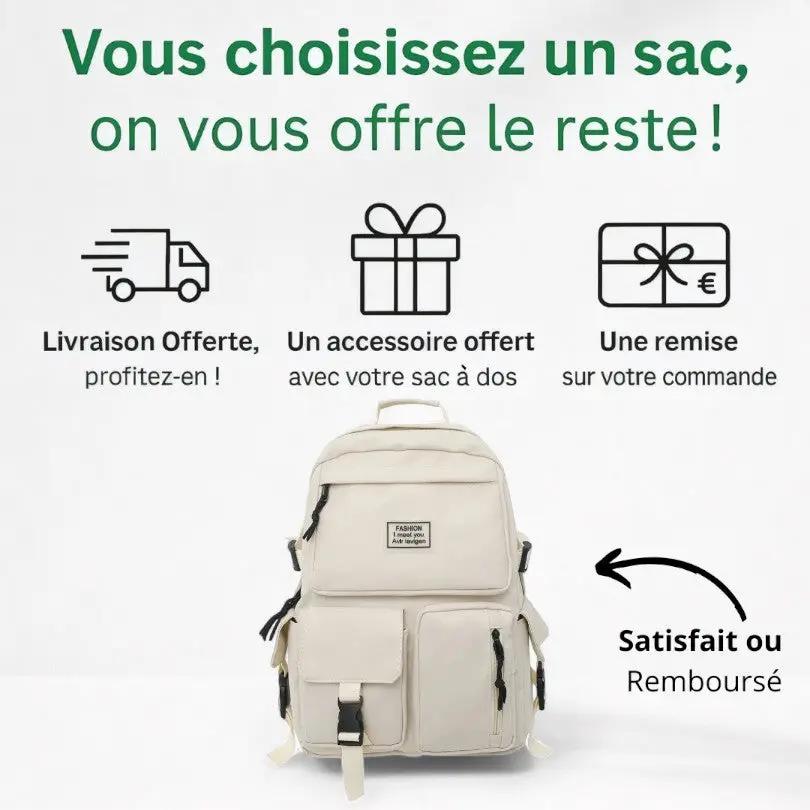 Sac à dos ultra léger multi-poches et imperméable - Havresacs - HavreS