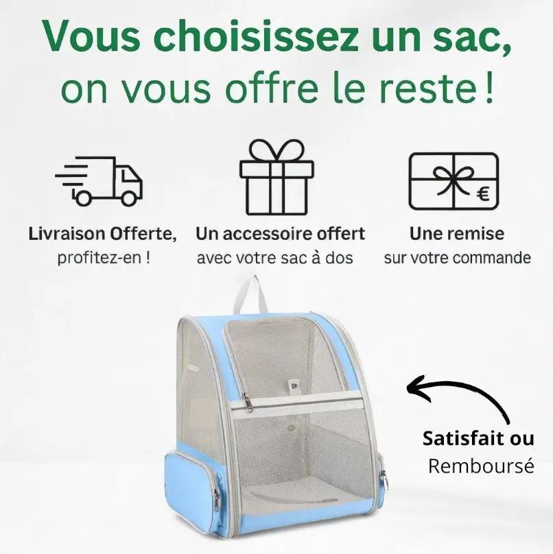 Sac à dos pour transport chat adulte et chaton - Havresacs - HavreS
