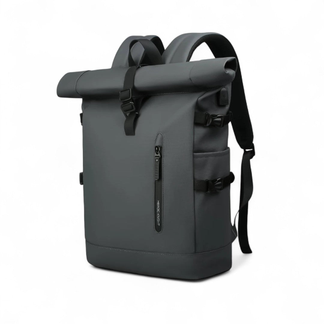 Sac à dos Roll Top waterproof avec USB – Urban Flex – Havresacs