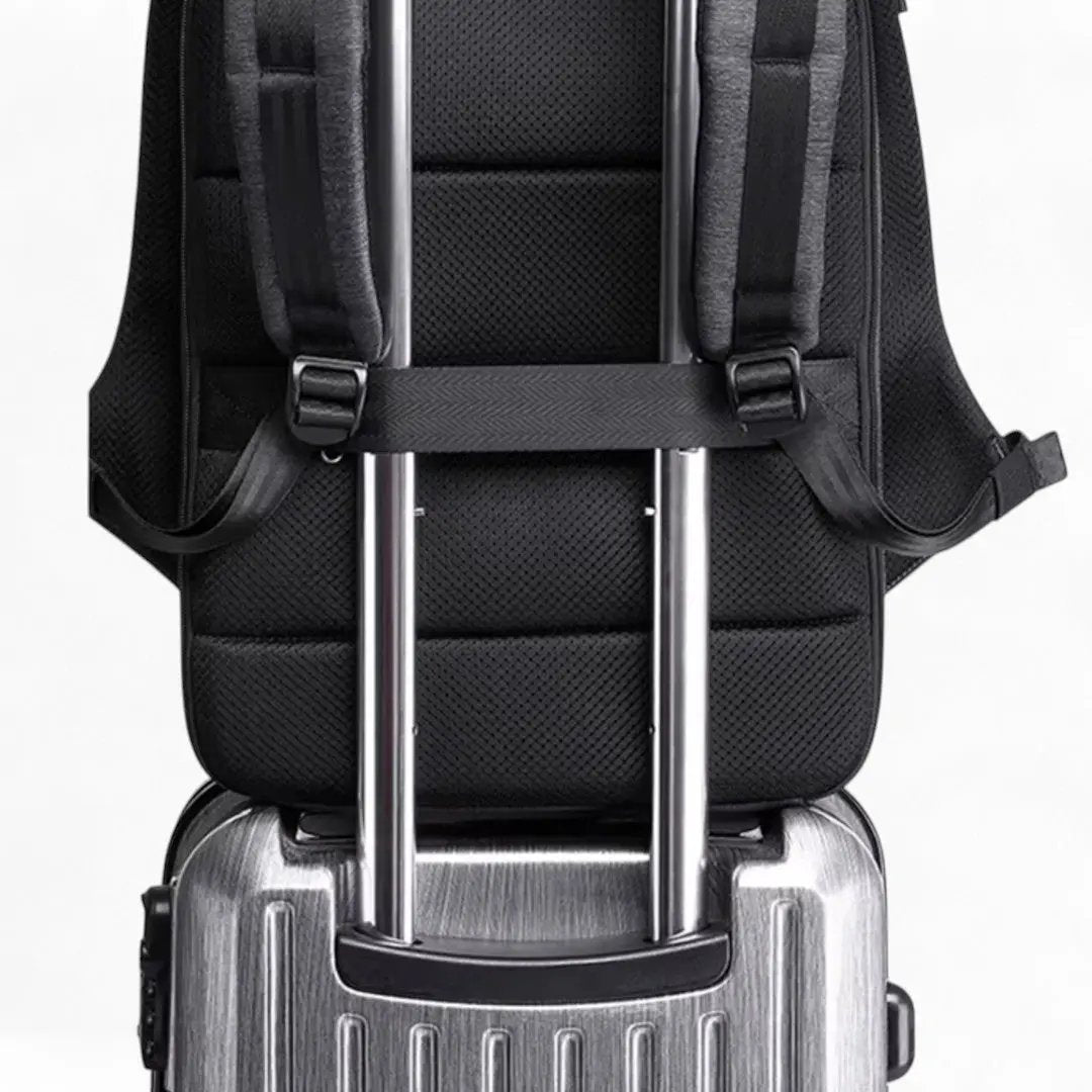 Sac à dos étanche antivol connecté – TechNomad+ – Havresacs HavreSacs