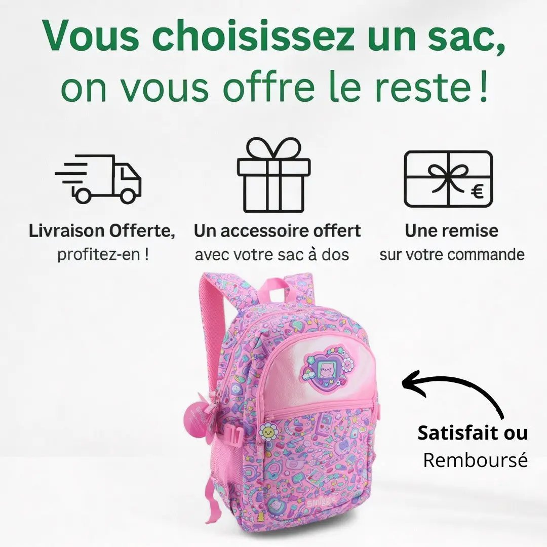 Cartable Fille École Primaire/Maternelle - Bonbons | Havresacs HavreSacs