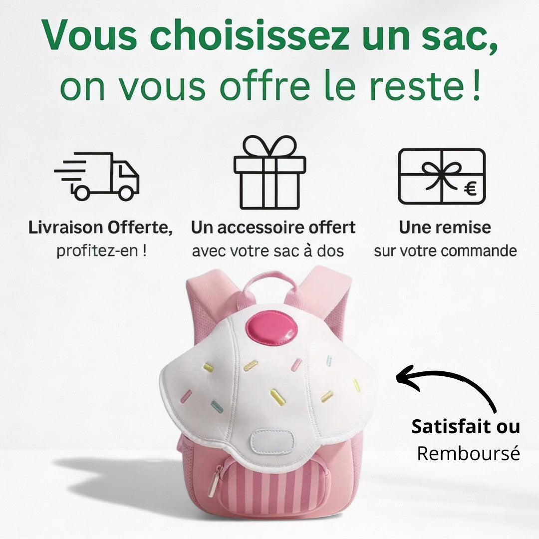 Cartable Enfant Bonbon - Confort & Fantaisie | Havresacs