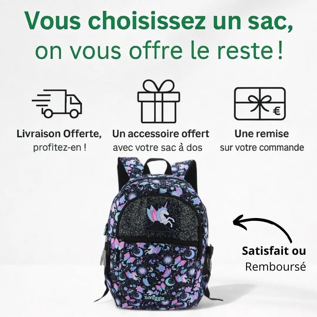 Cartable Fille École Primaire/Maternelle - Licorne | Havresacs HavreSacs