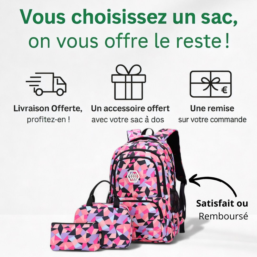 Cartable Fille et Garçon CP - Confort & Polyvalent | Havresacs