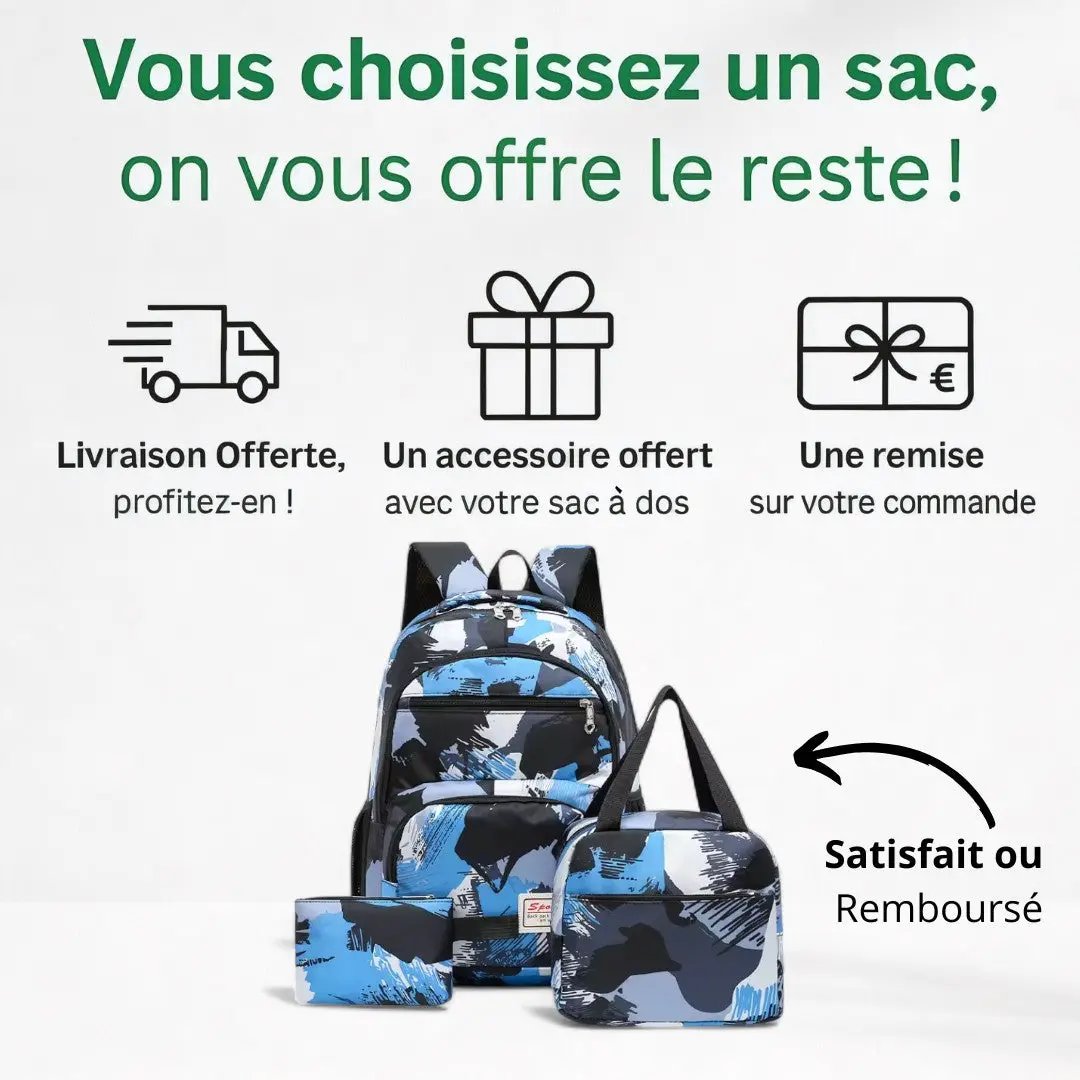 Cartable Enfant Fille et Garçon - CP, Primaire, Collège | Havresacs HavreSacs