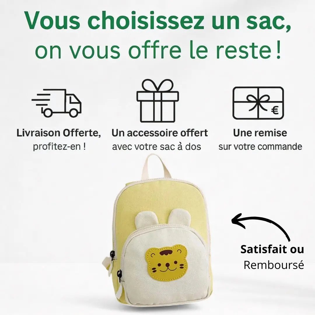 Cartable Fille/Garçon Maternelle - Ours Confort | Havresacs HavreSacs