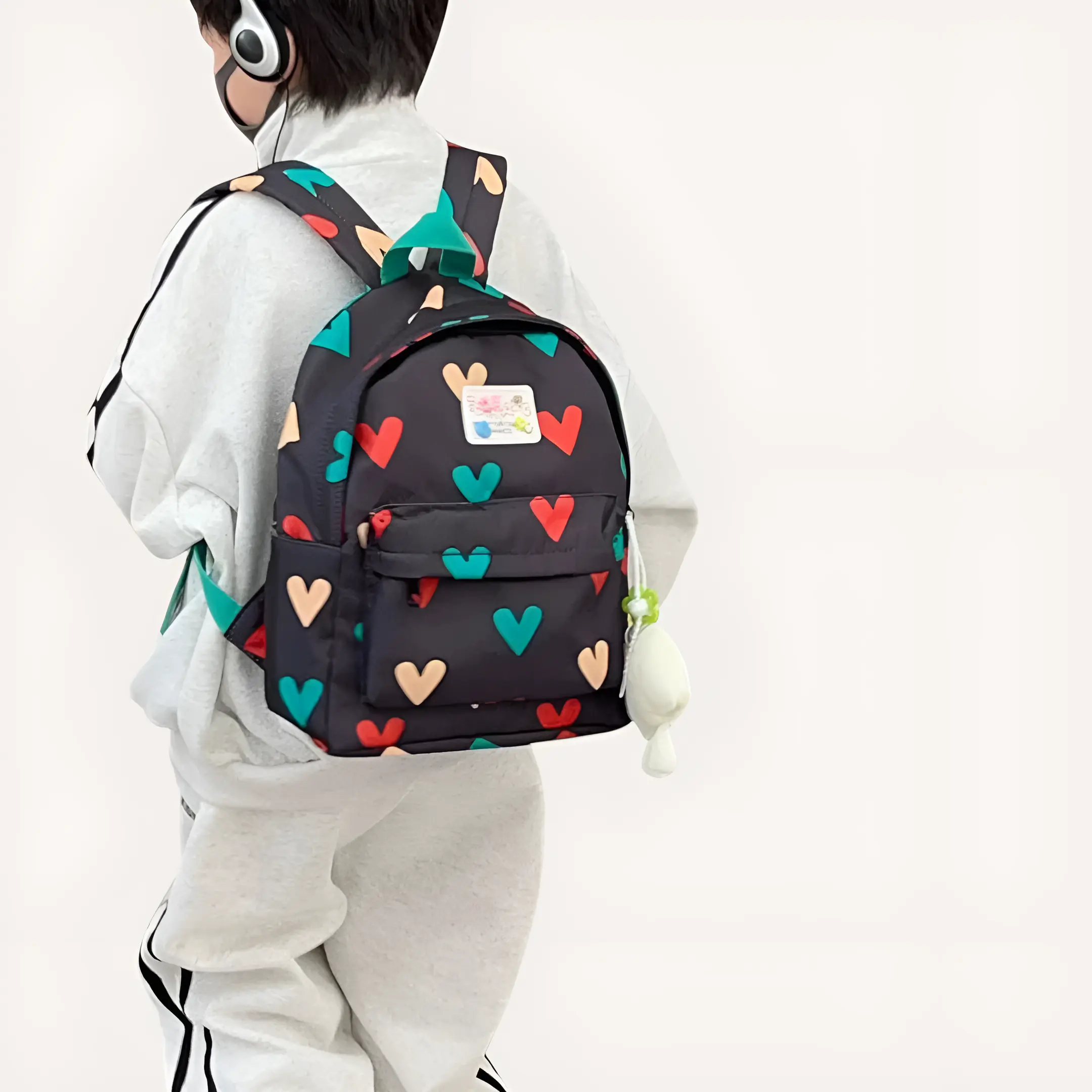 Cartable Maternelle Fille CP - Coeurs Confort et Style | Havresacs HavreSacs