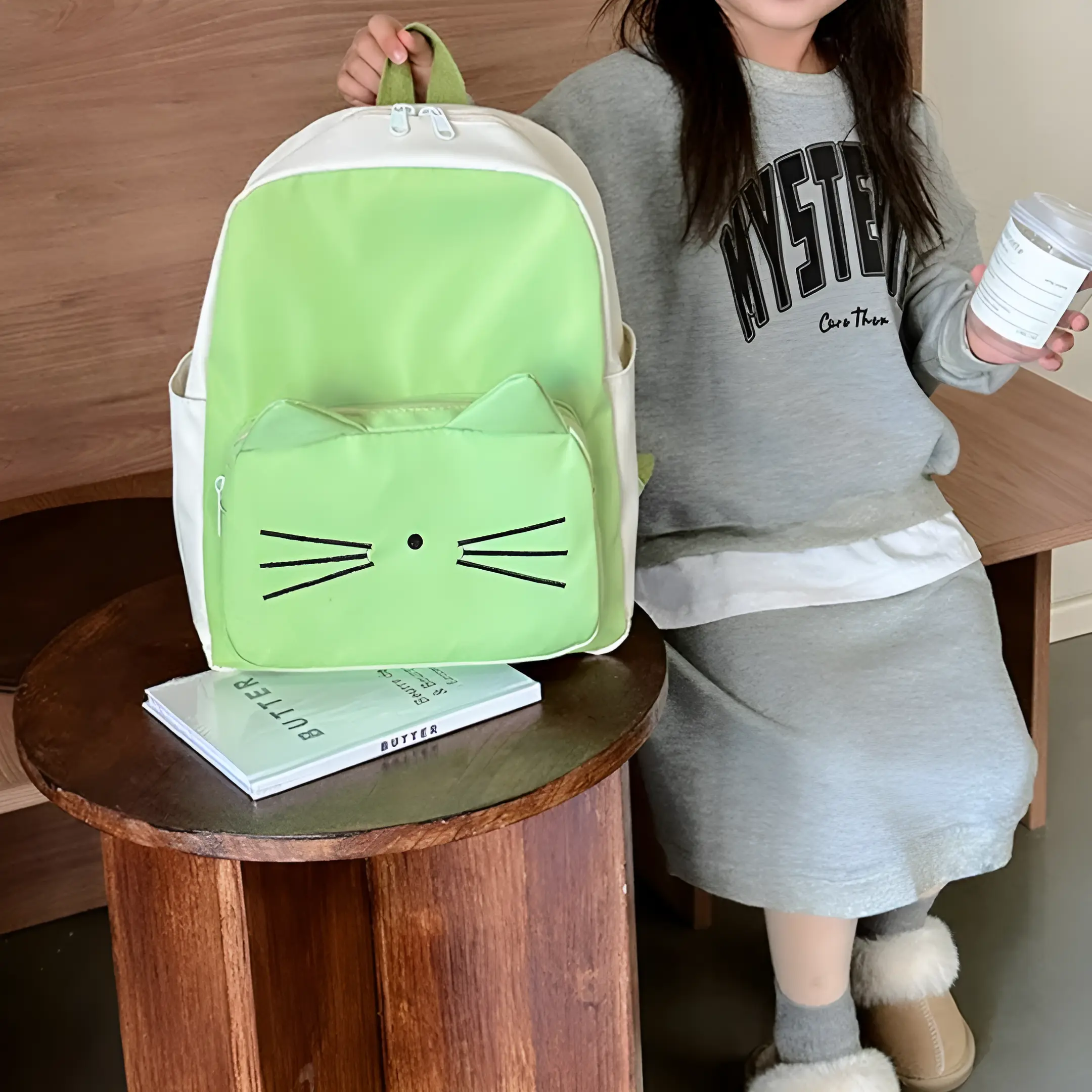 Cartable Chat Maternelle CP - Confort et Style | Havresacs HavreSacs