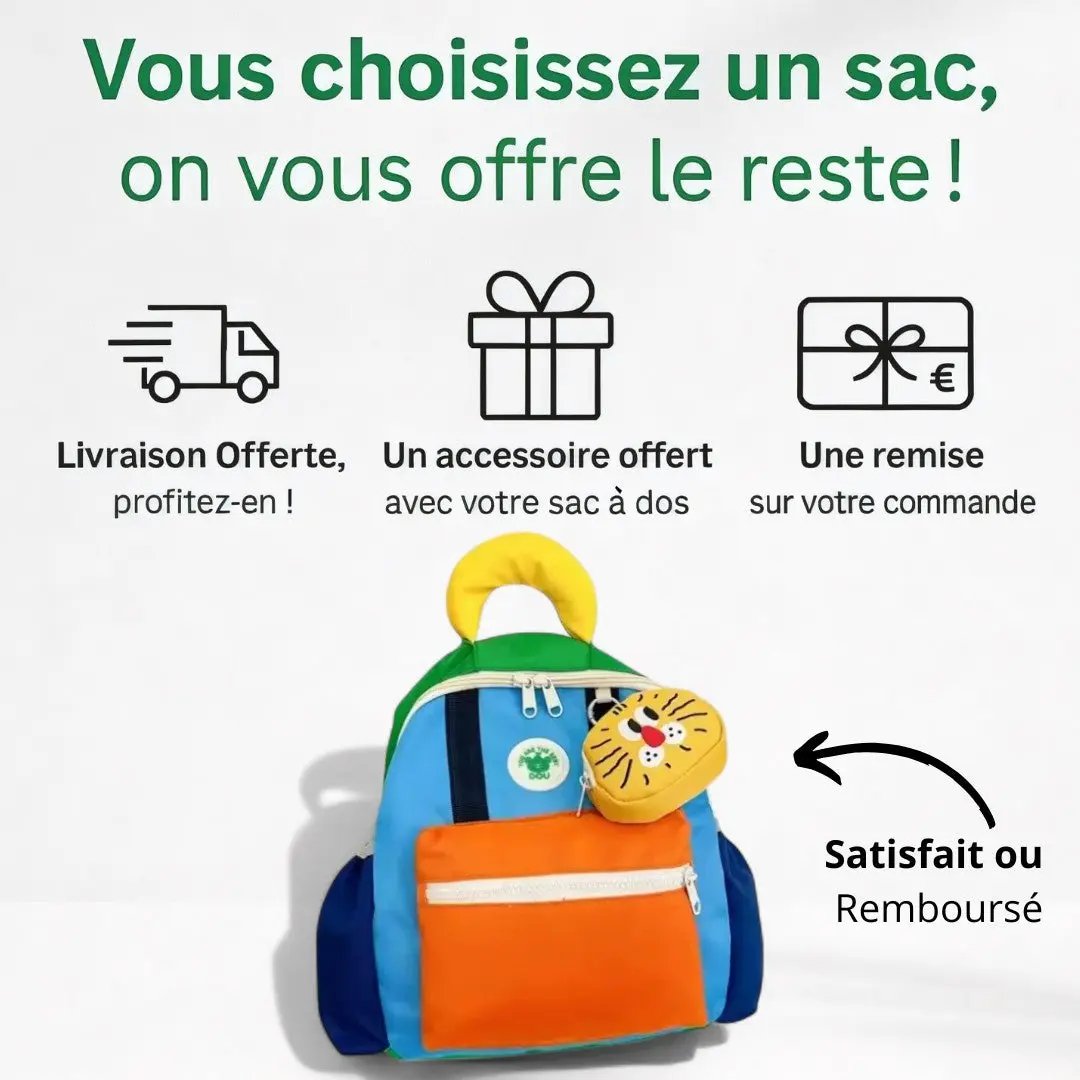 Cartable Maternelle Fille et Garçon - Fruits Confort | Havresacs HavreSacs