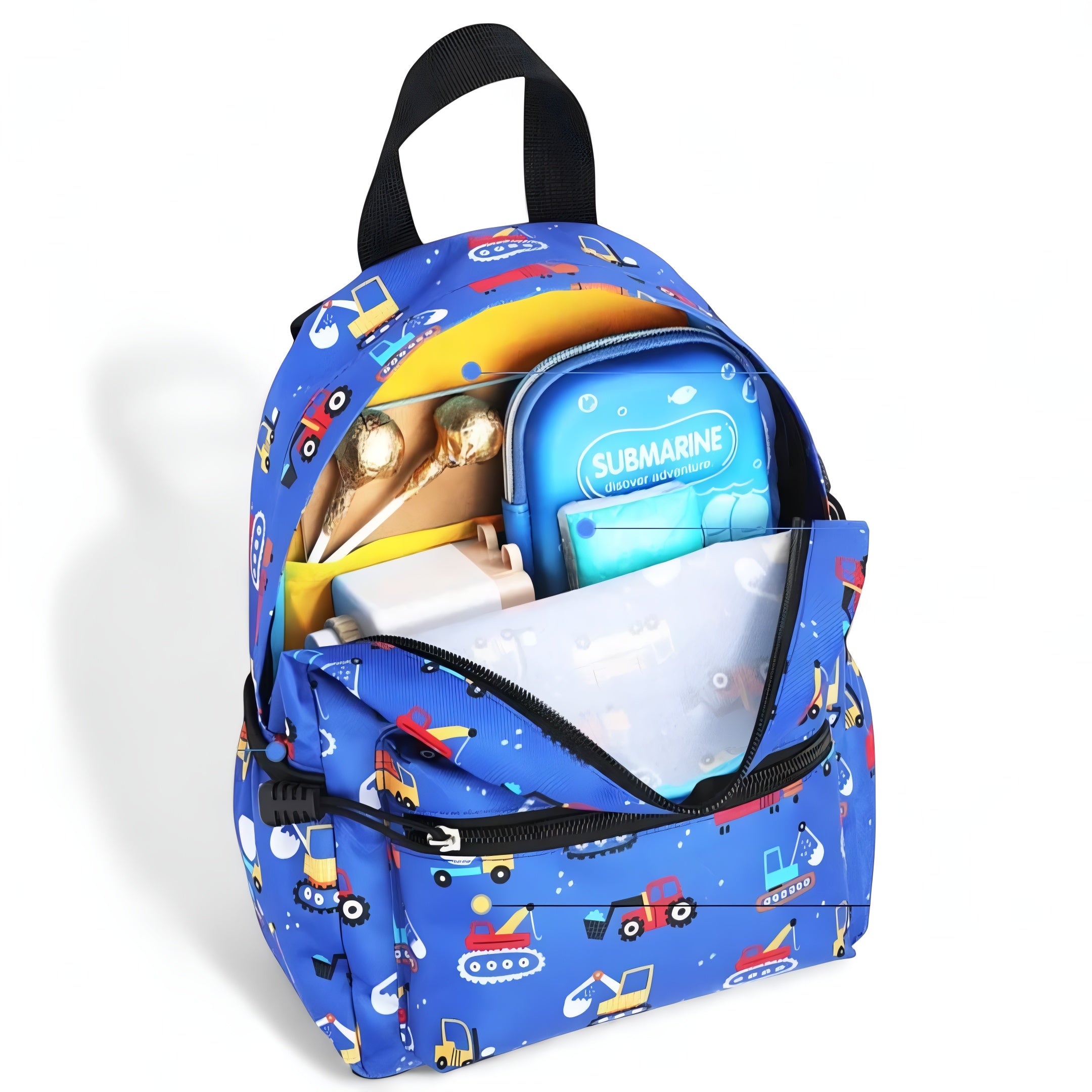 Cartable Garçon Maternelle CP - Camion & Dinosaures | Havresacs