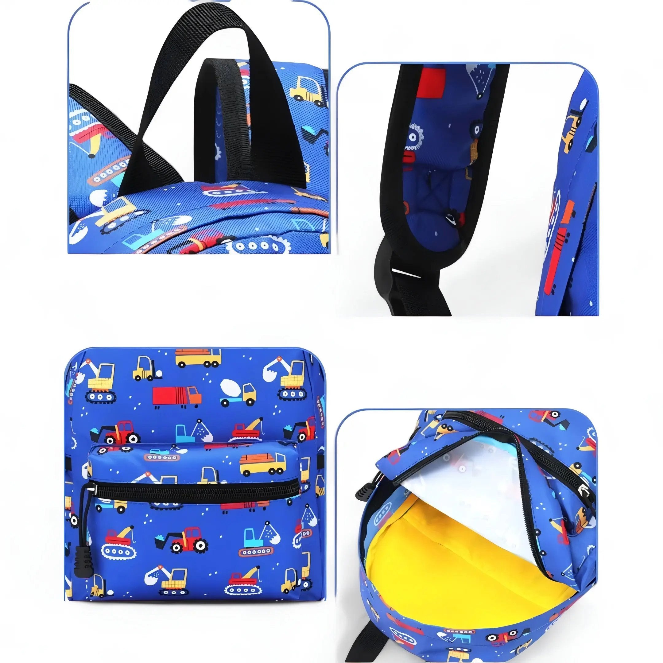 Cartable Garçon Maternelle CP - Camion et Dinosaures | Havresacs HavreSacs