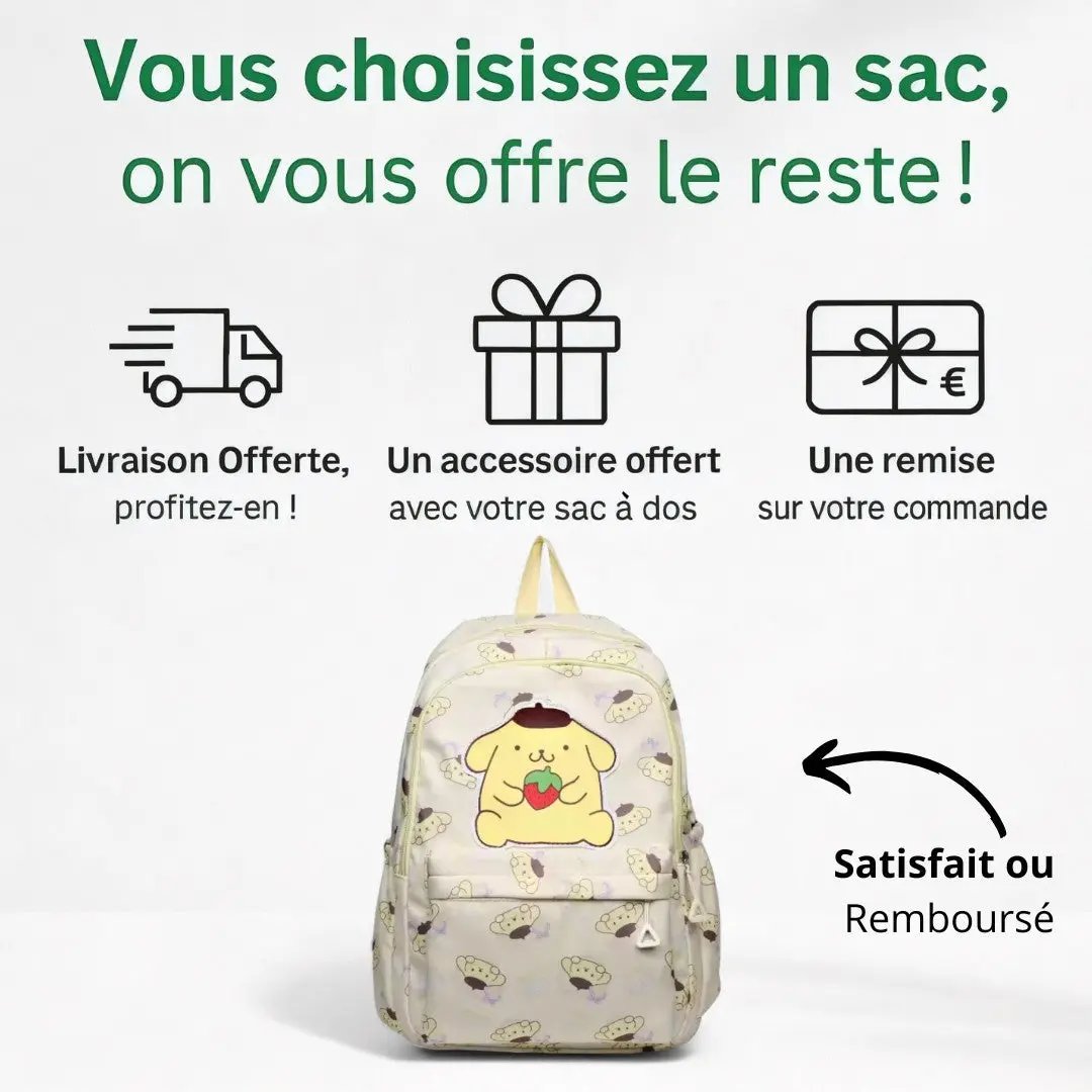 Cartable CP et Primaire Pour Fille - Grande Capacité | Havresacs HavreSacs