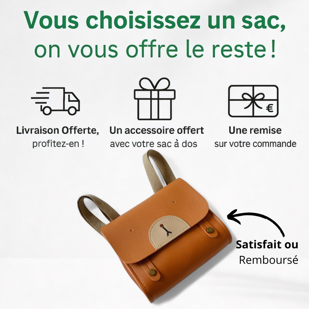 Cartable Bébé Ours - Mignon & Confort | Havresacs