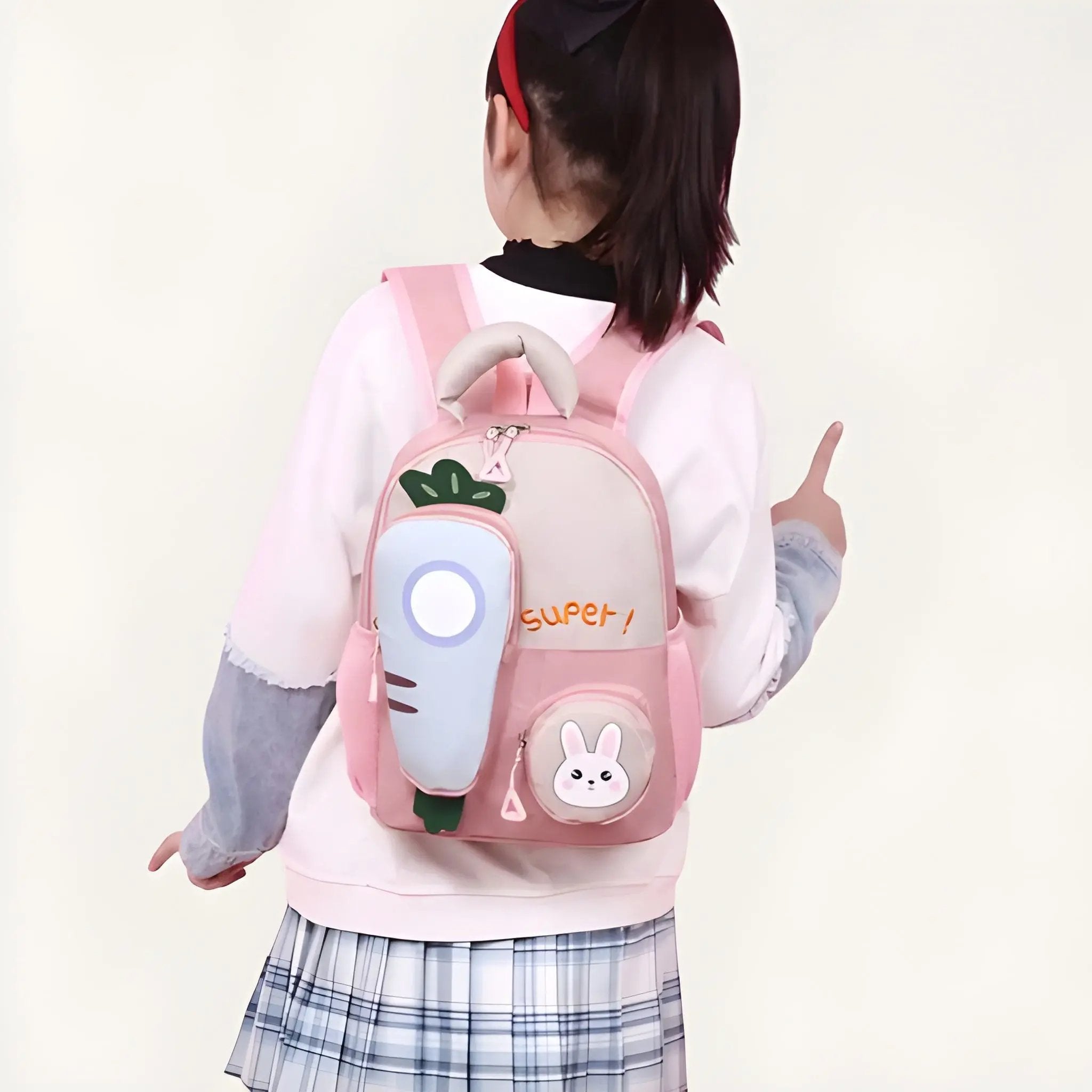 Cartable Fille Maternelle CP - Lapin Mignon | Havresacs HavreSacs