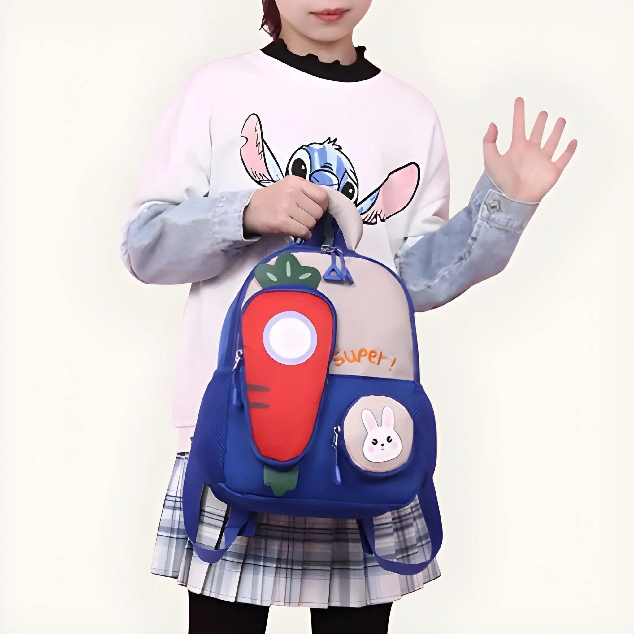Cartable Fille Maternelle CP - Lapin Mignon | Havresacs HavreSacs