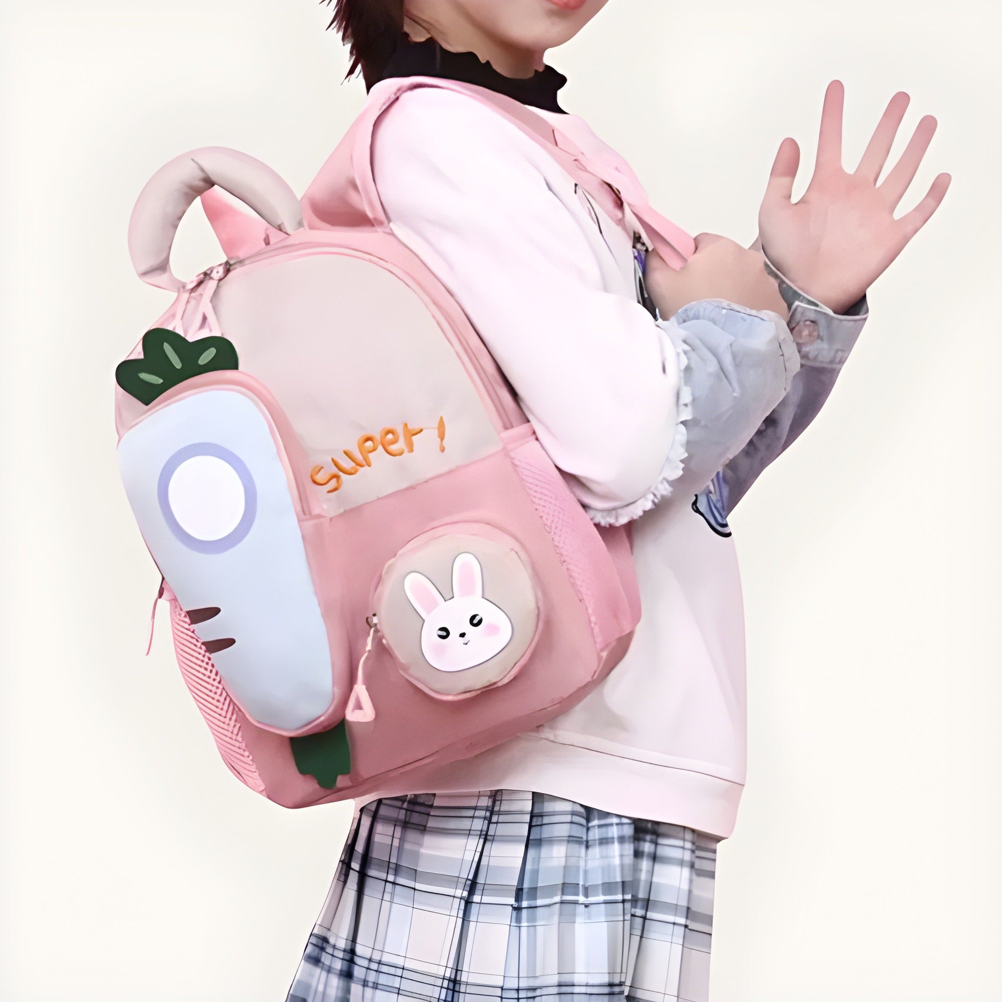 Cartable Fille Maternelle CP - Lapin Mignon | Havresacs