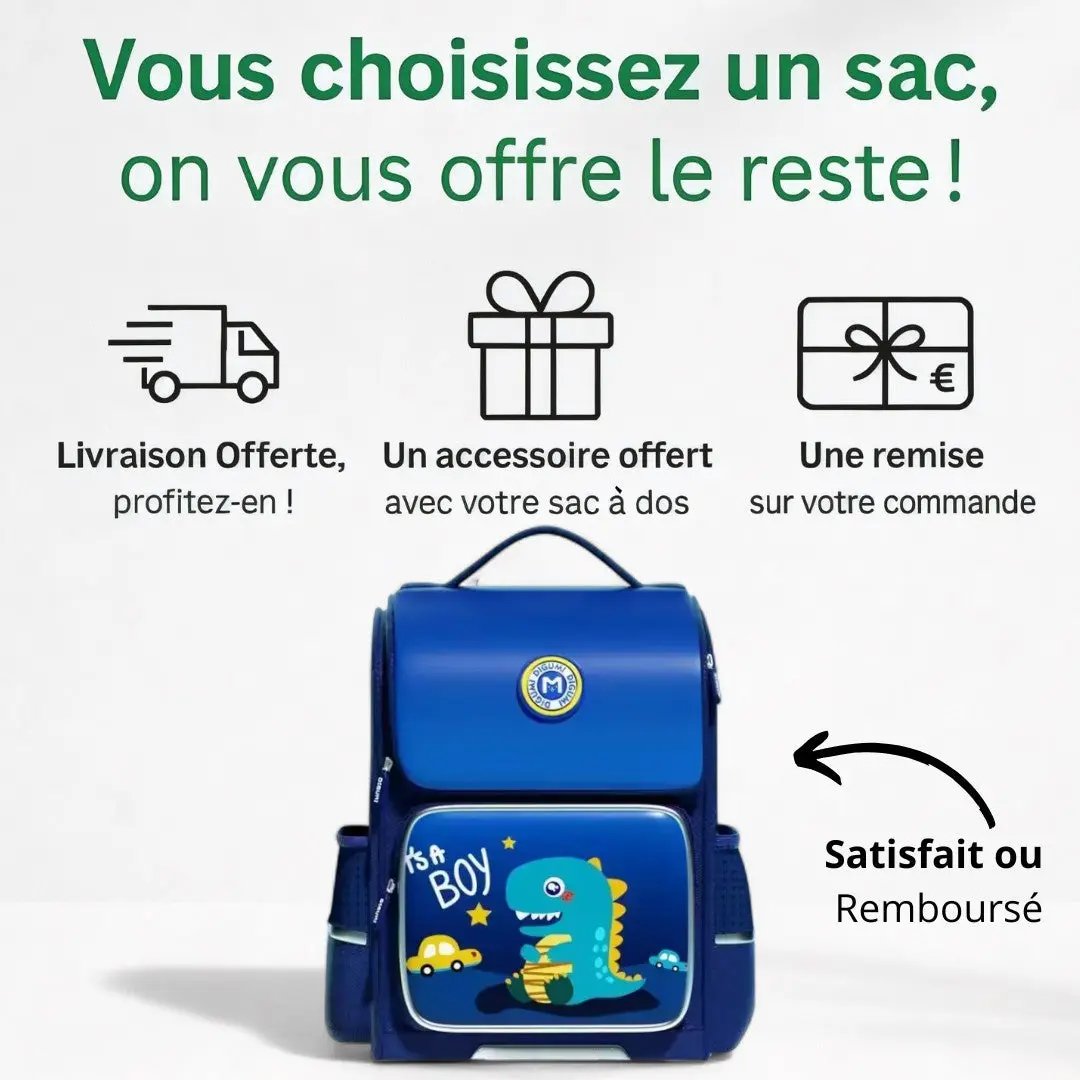 Cartable Garçon & Fille CP - Étanche et Orthopédique | Havresacs HavreSacs