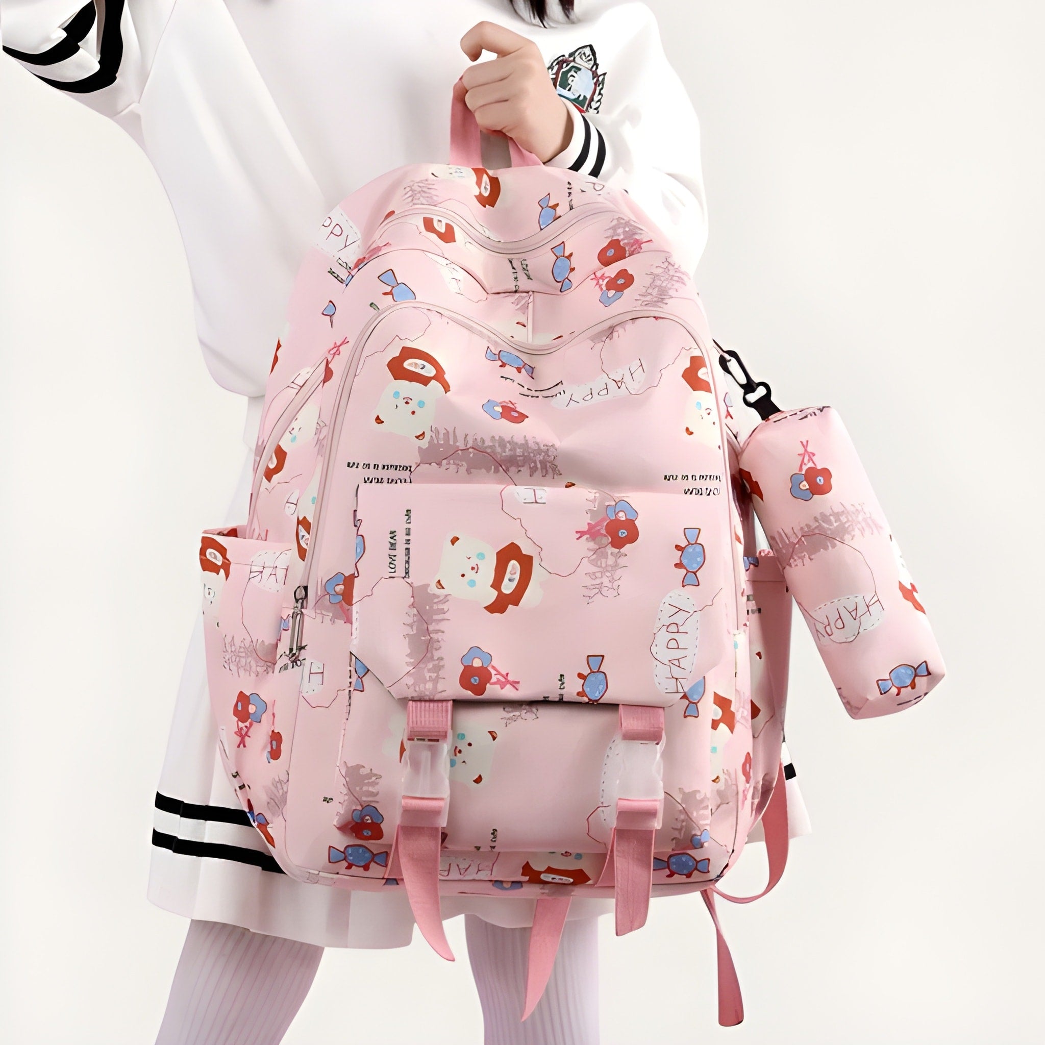 Cartable Fille CP - Rose & Orthopédique | Havresacs