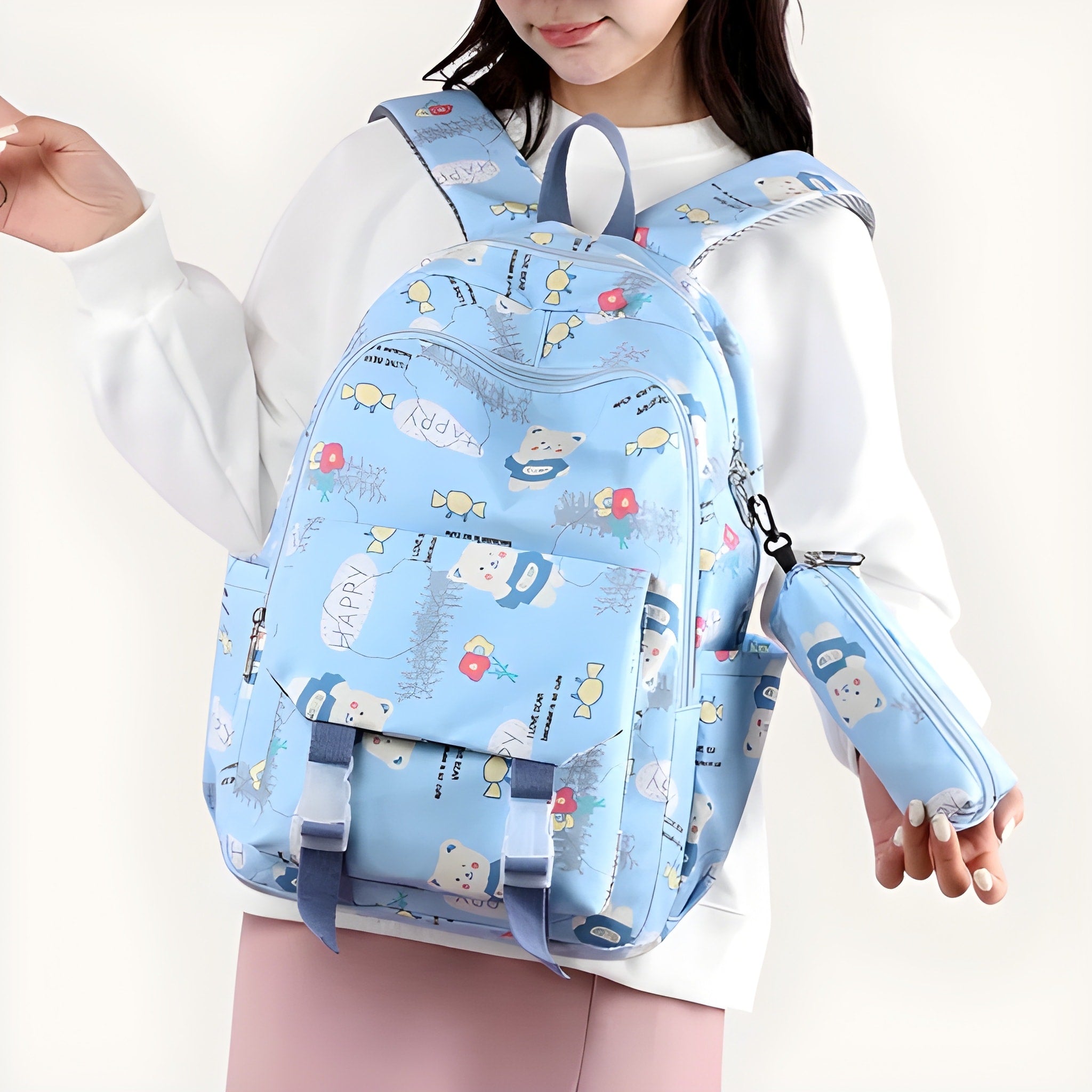 Cartable Fille CP - Rose & Orthopédique | Havresacs