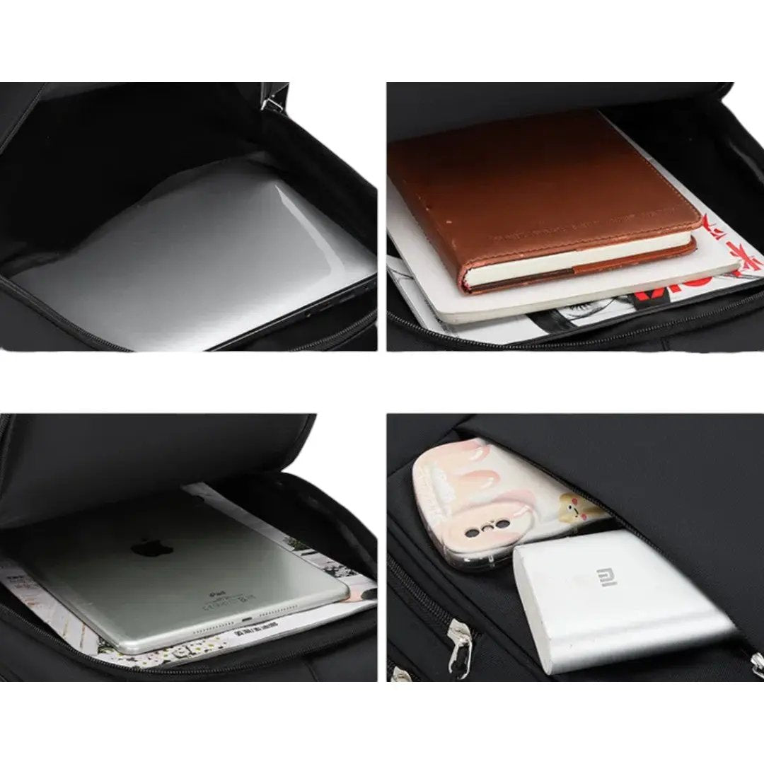 Sac à Dos Homme Grande Capacité Étanche 30L - Style Casual | Havresacs HavreSacs