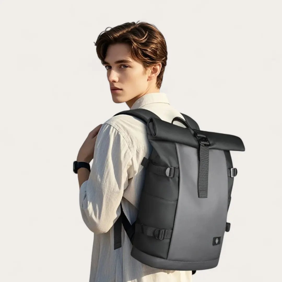 Sac à Dos Roll-Top Étanche Extensible 18L/25L | Havresacs HavreSacs