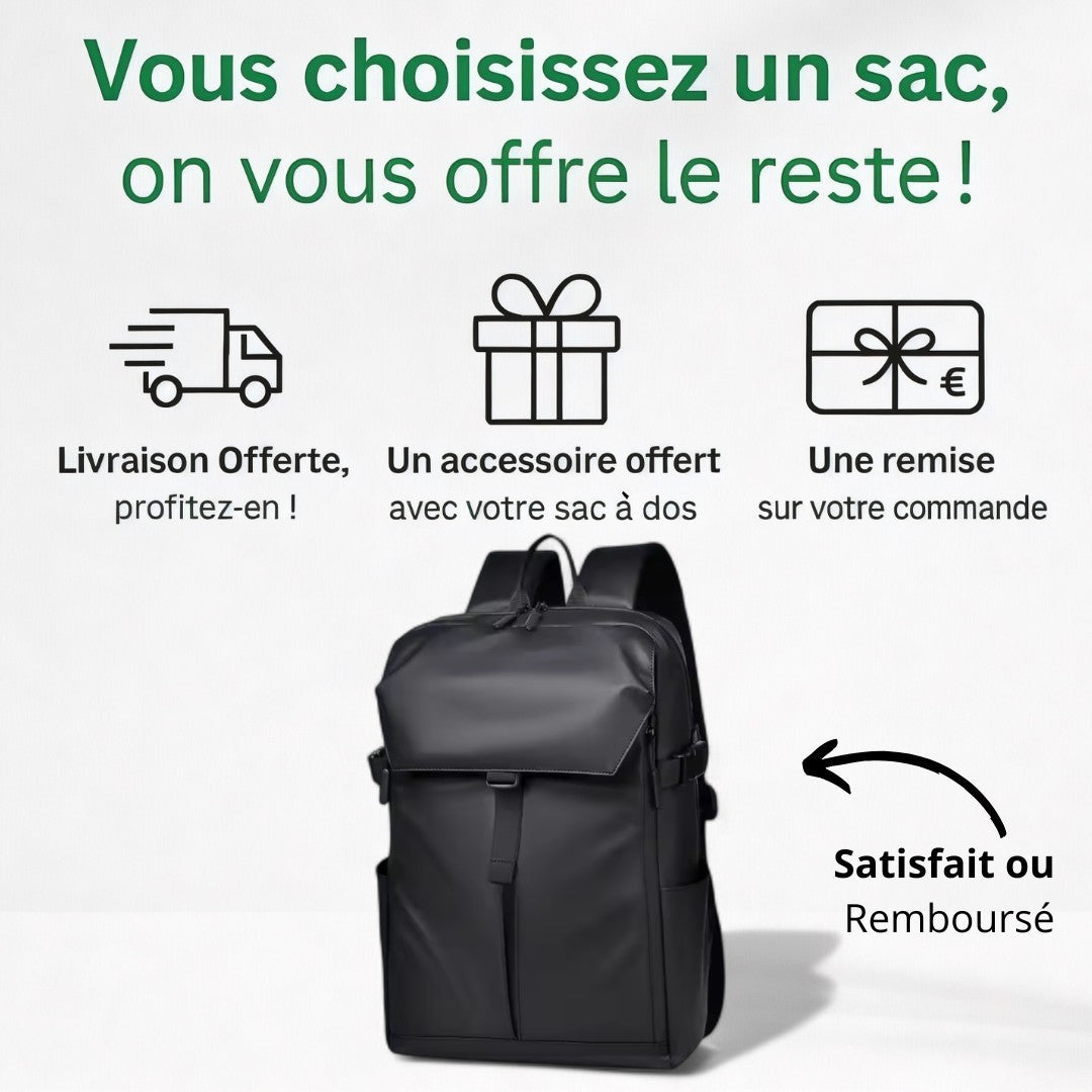 Sac à Dos Étanche & Extensible Nylon 25L - Homme/Femme | Havresacs