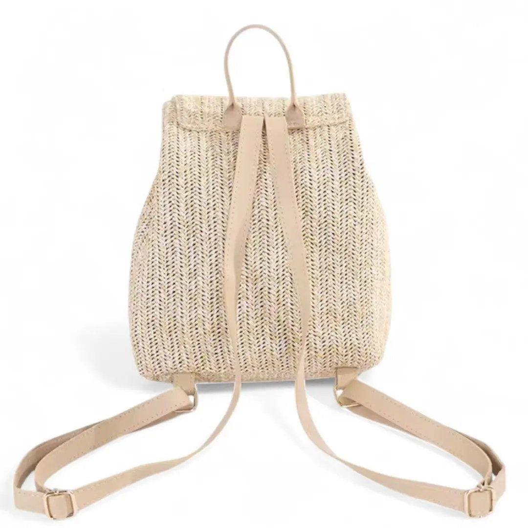 Sac à Dos Paille Femme 15L - Style Bohème Chic | Havresacs HavreSacs