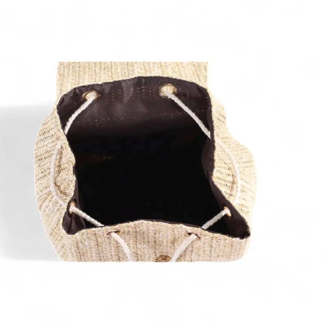 Sac à Dos Paille Femme 15L - Style Bohème Chic | Havresacs HavreSacs