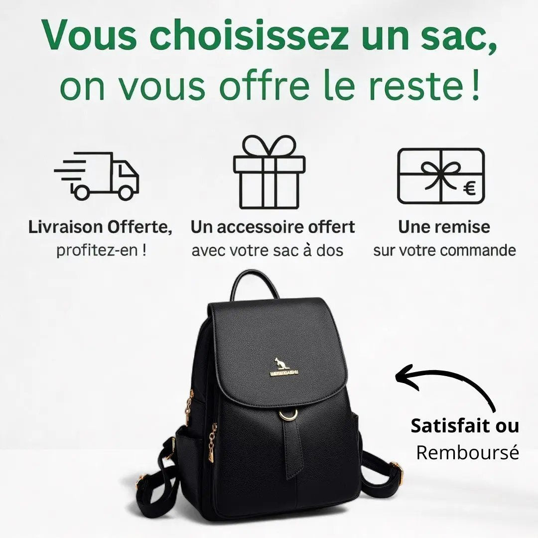 Sac à Dos Femme Cuir 18L - Élégant et Fashion | Havresacs HavreSacs