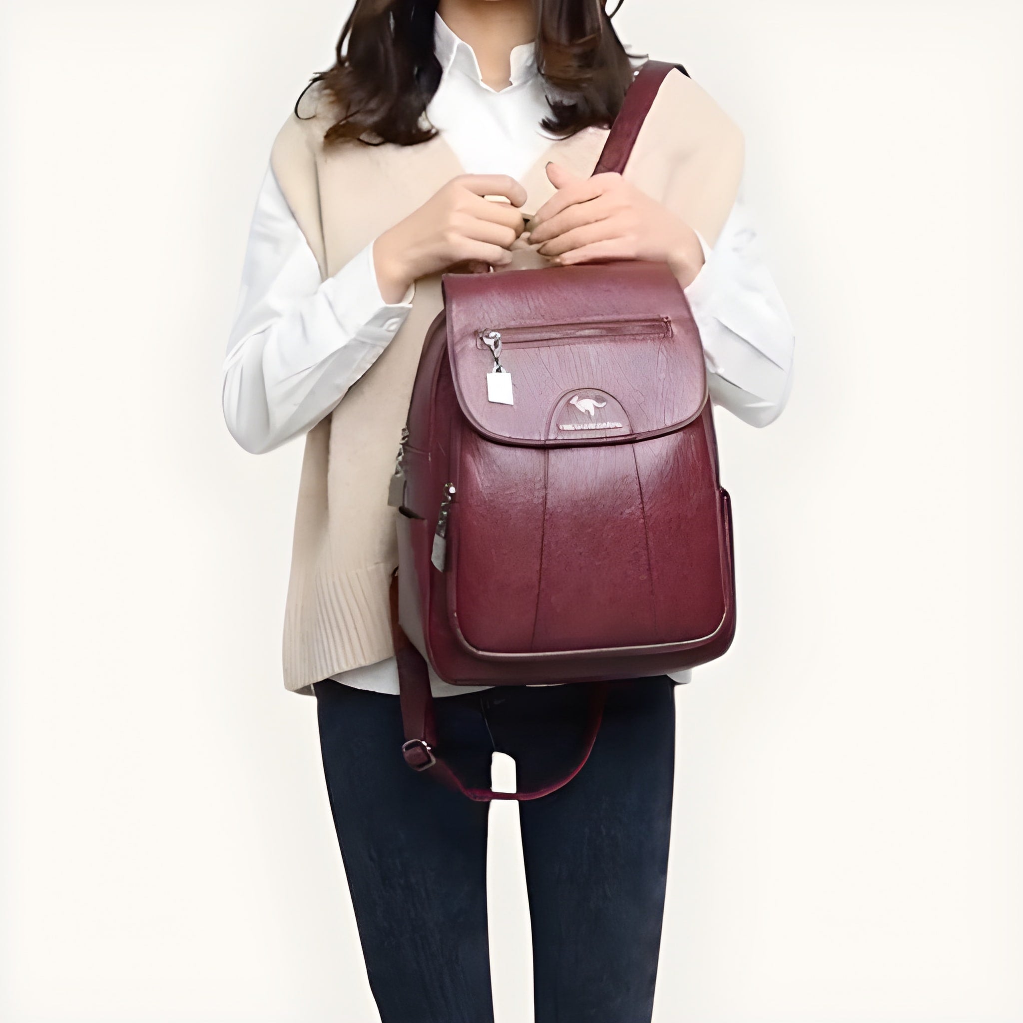 Sac à Dos Femme Cuir PU 15L - Style Vintage | Havresacs