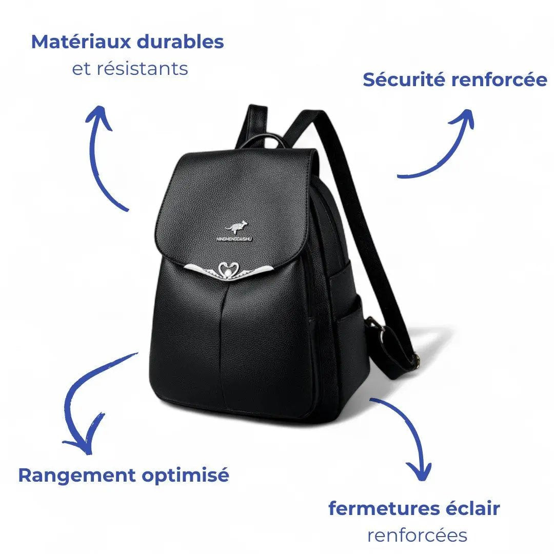 Sac à Dos Femme Cuir 18L - Élégant et Pratique | Havresacs HavreSacs