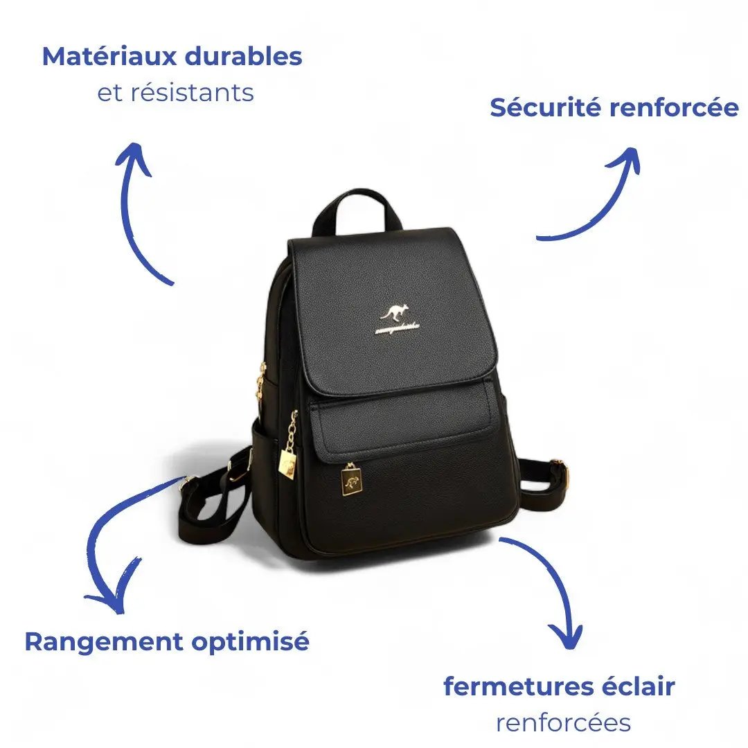 Sac à Dos Femme Cuir 15L - Élégant et Pratique | Havresacs HavreSacs