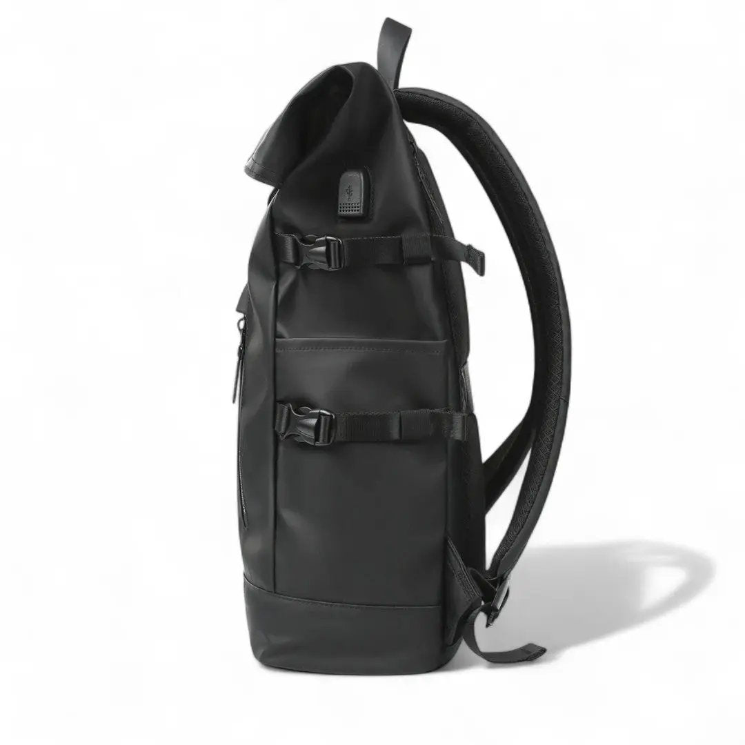 Sac à dos Roll Top waterproof avec USB – Urban Flex – Havresacs - HavreS