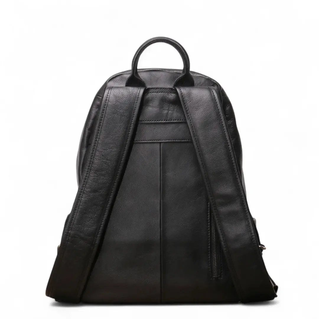 Sac à Dos Cuir Véritable Homme Vintage 20L – Élégant | Havresacs HavreSacs