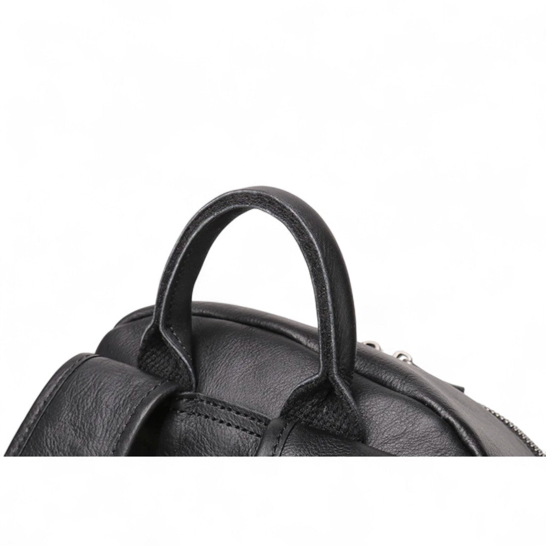 Sac à Dos Cuir Véritable Homme Vintage 20L – Élégant | Havresacs