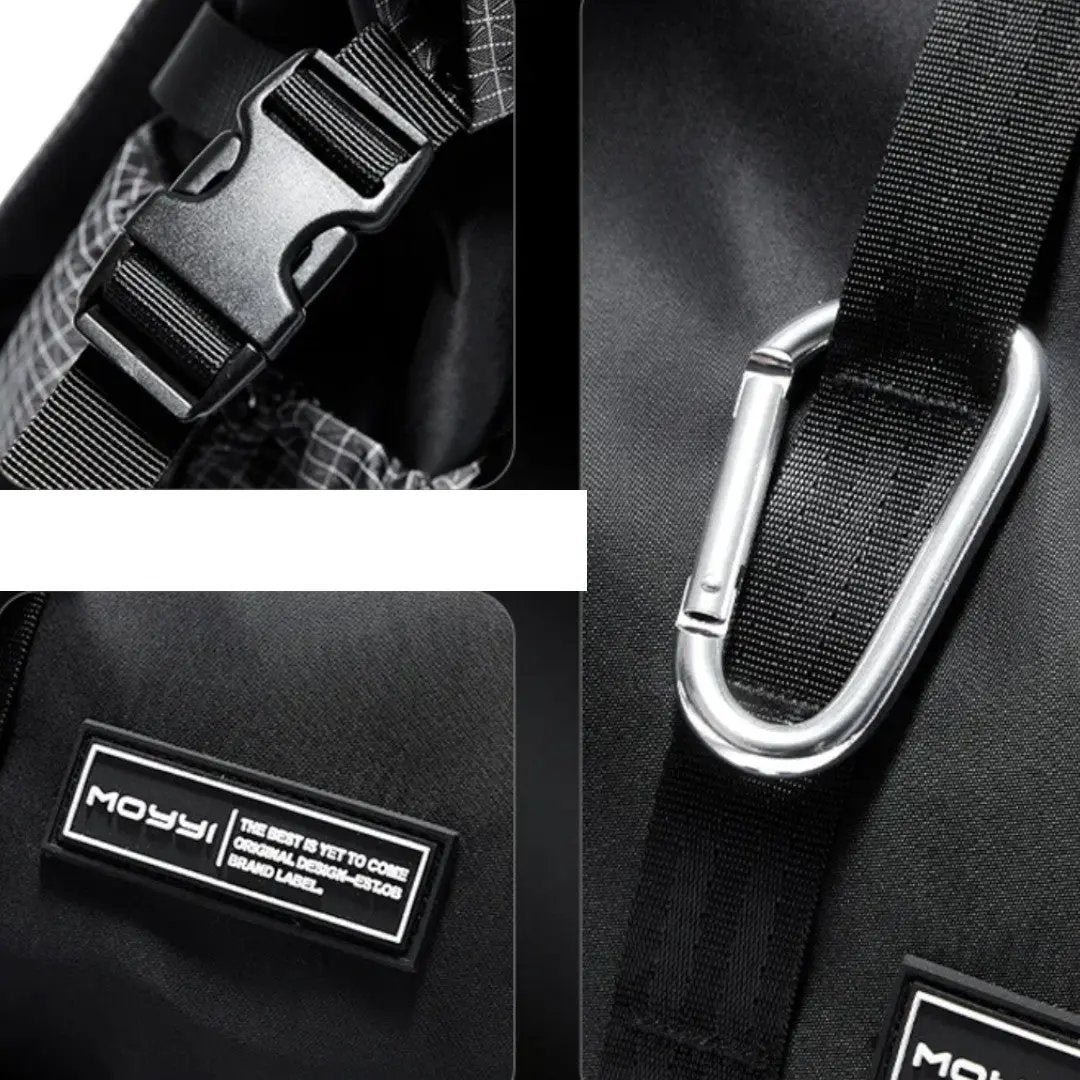 Sac à dos extensible noir de 20 litres étanche et léger – Havresacs - HavreS