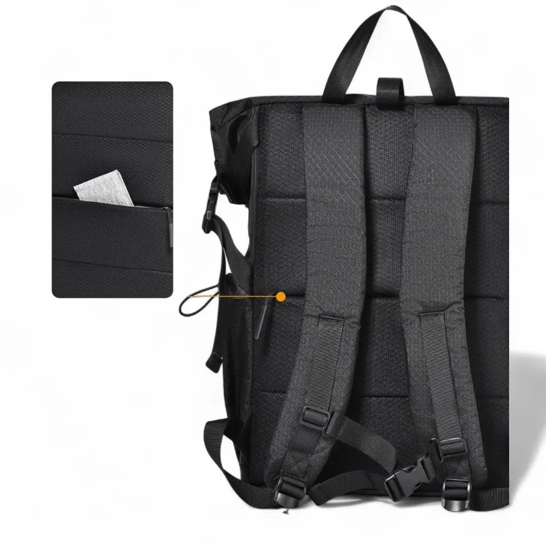 Sac à dos extensible noir de 20 litres étanche et léger – Havresacs - HavreS