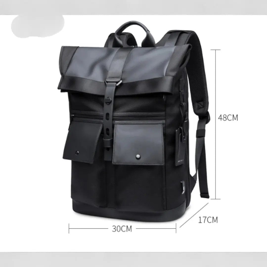 Sac à dos homme tendance noir - antivol et étanche - Havresacs - HavreS