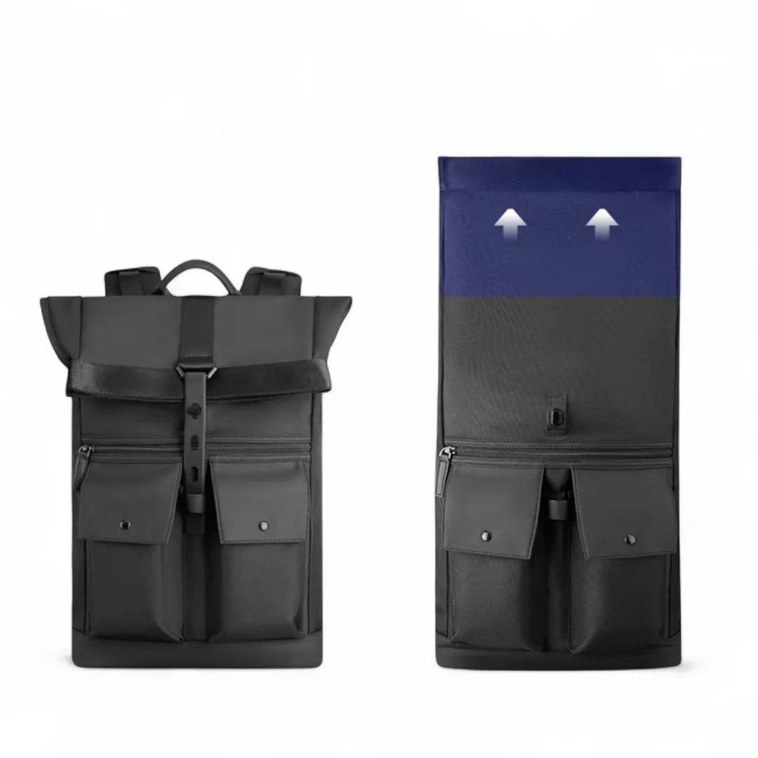 Sac à dos homme tendance noir - antivol et étanche - Havresacs - HavreS
