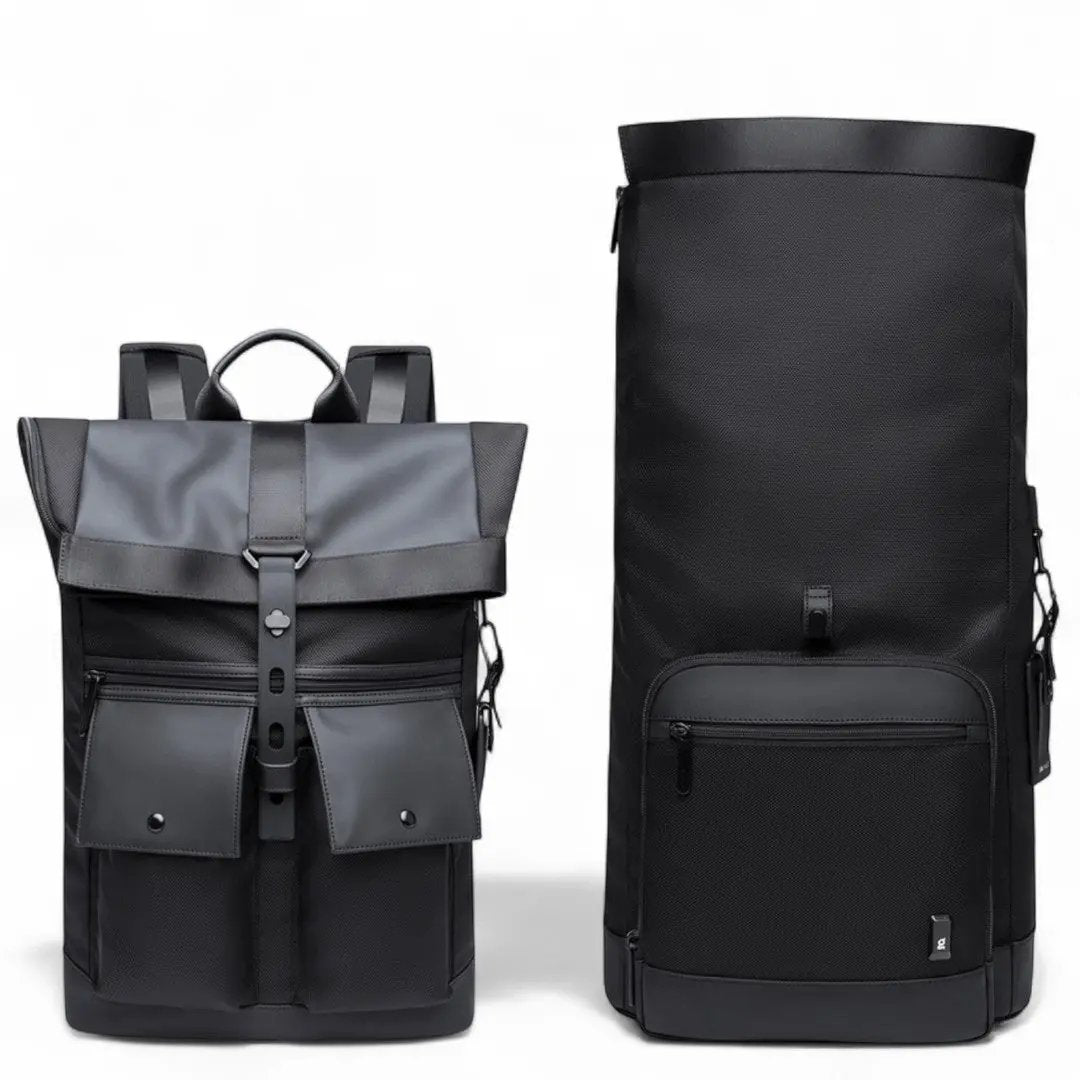 Sac à dos homme tendance noir - antivol et étanche - Havresacs - HavreS